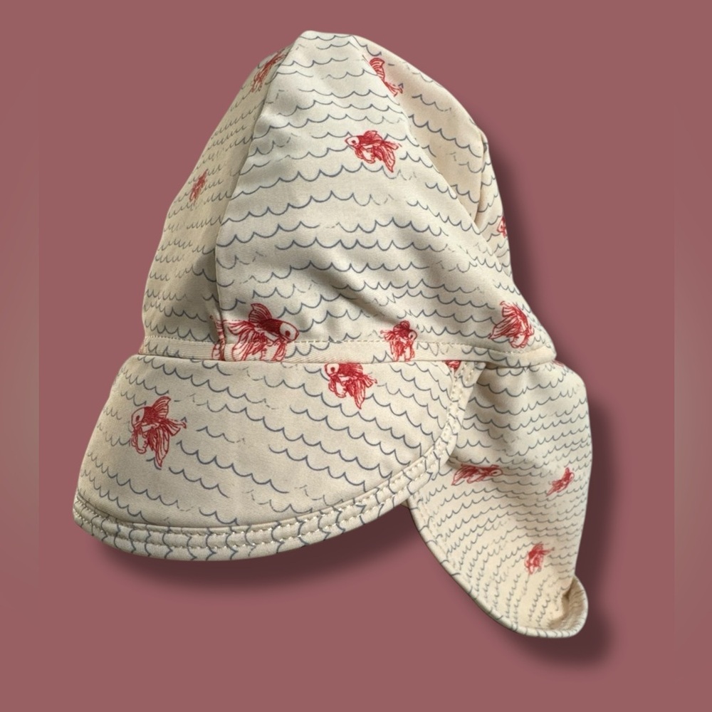 Konges Slojd Sun Protecting Hat Spf Size 6-9 Months Baby / 44-46 cm Koi Fish